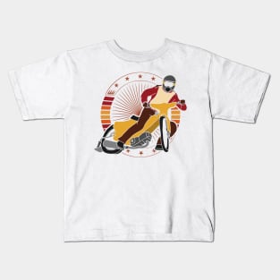 Vintage Speedway Motorsport Kids T-Shirt